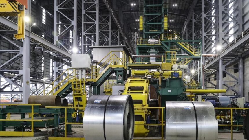 Global steel output down 5.9% in October