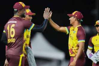 Romario Shepherd's hat-trick helps West Indies complete clean sweep against Bangladesh