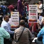 Booth Level Officers and teachers march to Election Commission Office to protest against SIR in Kolkata