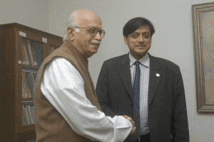 Shashi Tharoor faces backlash for praising L.K. Advani, architect of Hindutva politics, as ‘true statesman’