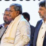 Bengaluru: Karnataka Chief Minister Siddaramaiah and Deputy Chief Minister D.K. Shivakumar. (PTI Photo/Shailendra Bhojak)