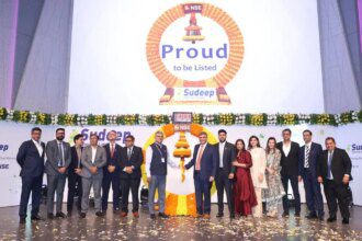 Sudeep Pharma shares end 30% above ₹593-IPO price after stellar listing