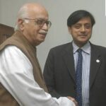 Congress leader Shashi Tharoor defended L.K. Advani