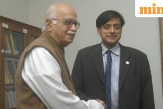 Congress leader Shashi Tharoor defended L.K. Advani