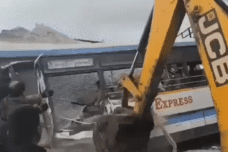 Telangana: 20 killed as truck rams into bus near Hyderabad