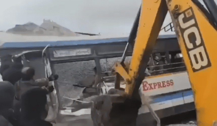 Telangana: 20 killed as truck rams into bus near Hyderabad