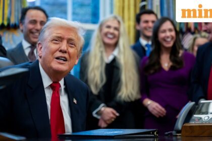 US president Donald Trump said, “We’re working on a very good deal with India. The tariffs will come down very substantially. It will happen at some point.”