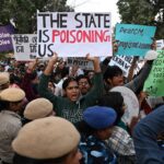 ‘I just want to breathe’: Protests over pollution in New Delhi