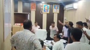 BJP worker given grand welcome after release on bail in assault case involving Dalit officer