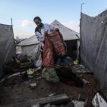 Winter storms plague Palestinians left in desperate need of aid by Gaza war