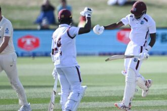 Justin Greaves' double century, Shai Hope's excellence help West Indies draw 1st Test against NZ