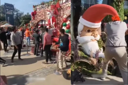Hindutva mob vandalises Christmas decorations at Raipur mall during “Chhattisgarh bandh”