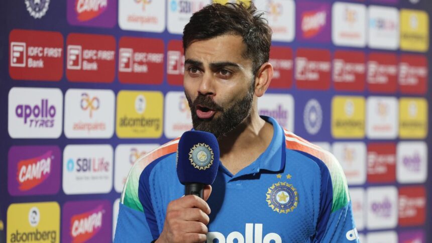 How many runs does Virat Kohli need to break Sachin Tendulkar's record for most runs in ODI history?