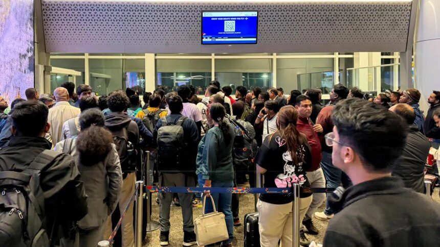 IndiGo shares under pressure as flight cancellations spark parliamentary concerns