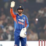 Jitesh equals MS Dhoni's wicketkeeping record in T20Is for India during Cuttack clash against SA