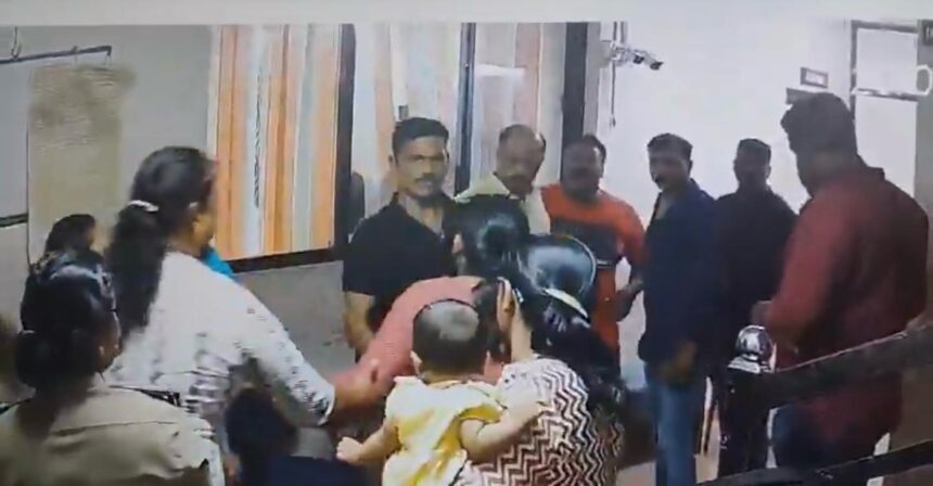 Kerala: Cop faces action after CCTV shows assault on pregnant woman inside station