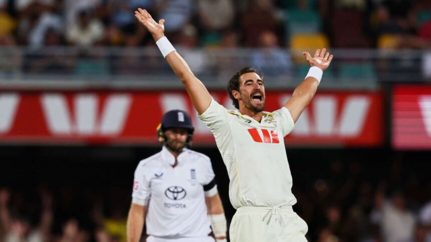 Mitchell Starc on course to surpass legendary England pacer in Ashes tally ahead of Adelaide clash