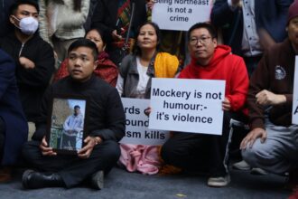Called ‘Chinese’, ‘momo’ on regular basis: Northeast students say at Anjel Chakma’s candle vigil in Delhi
