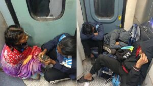 Odisha athletes forced to sit near train toilet due to unconfirmed tickets, video surfaces