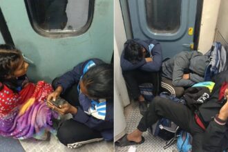 Odisha athletes forced to sit near train toilet due to unconfirmed tickets, video surfaces
