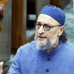 New Delhi, Dec 08 (ANI): AIMIM MP Asaduddin Owaisi speaks in Lok Sabha during the winter session of Parliament, in New Delhi on Monday. (Sansad TV/ANI Video Grab)