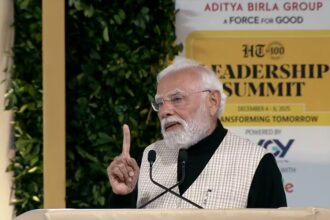 PM Modi hails India's economic growth story, slams colonial mindset at HTLS 2025 - key takeaways