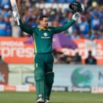 List of records Quinton de Kock broke and matched with century vs India in third ODI