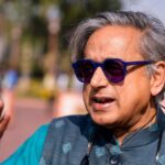 New Delhi: Congress MP Shashi Tharoor during  Parliament