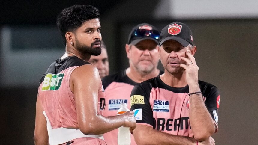 Shreyas Iyer set to be present at Punjab Kings' table for IPL auction in Ponting's absence: Report