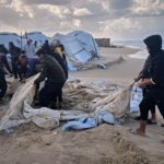Winter floods wreak havoc on Gaza displacement camps as Israel blocks aid