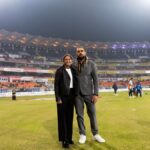 Yuvraj Singh, Harmanpreet Kaur stands inaugurated in Mullanpur ahead of second T20I