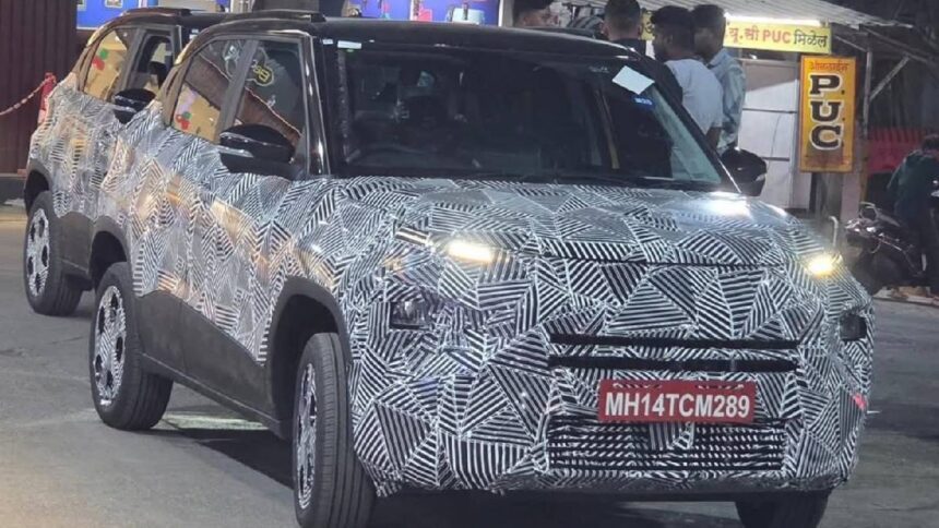 Tata Punch Facelift spied: 2026 Model to get major design and tech overhaul