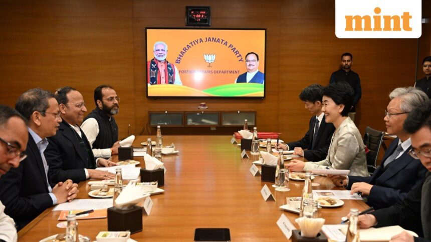 A BJP delegation headed by party General Secretary Arun Singh discussed at length the means to advance inter party communications between BJP and CPC on Monday.