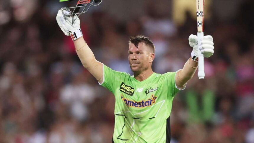'I've got plenty more to give': David Warner signs one-year extension with Sydney Thunder