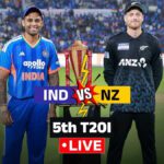 IND vs NZ 5th T20I Live cricket score: Suryakumar Yadav wins toss, India opt to bat first