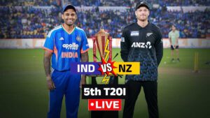 IND vs NZ 5th T20I Live cricket score: Suryakumar Yadav wins toss, India opt to bat first