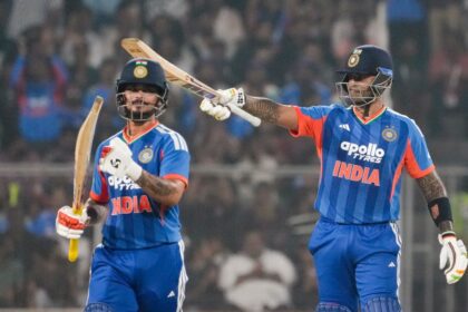 India create T20I world record against New Zealand after blistering batting in series