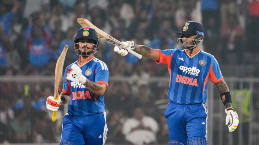 India create T20I world record against New Zealand after blistering batting in series