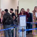 Kriti Sanon loses her cool as paparazzi tries to capture her rumoured boyfriend Kabir Bahia | Watch