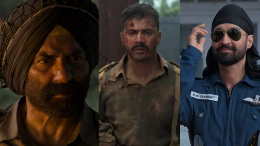 Border 2 trailer: Sunny Deol returns with fire, Varun Dhawan and Diljit Dosanjh join the battlefield