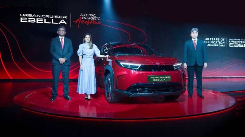 Toyota Urban Cruiser Ebella EV launched in India: Price, features, range, and more