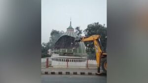 UP’s Deoria administration demolishes shrine after court order