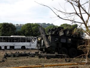 Photos: Aftermath of US air strikes in Venezuela