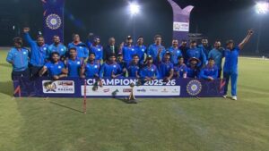 Vidarbha beat Saurashtra in to lift maiden Vijay Hazare Trophy trophy as Atharva Taide slams ton