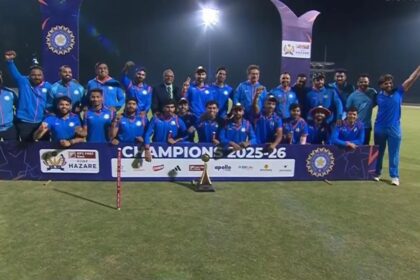 Vidarbha beat Saurashtra in to lift maiden Vijay Hazare Trophy trophy as Atharva Taide slams ton