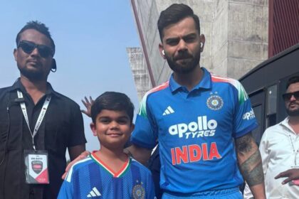 Virat Kohli spots 'Chota Chiku', tells Rohit Sharma 'dekh mera duplicate baitha hai'