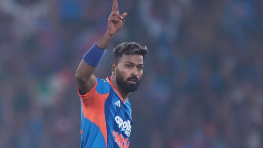 Why is Hardik Pandya not playing 3rd ODI vs New Zealand in Indore?