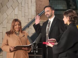 Zohran Mamdani sworn in as New York City mayor