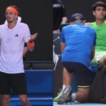 Medical Timeout drama rattles Alexander Zverev as Carlos Alcaraz prevails in 5-hour AO epic