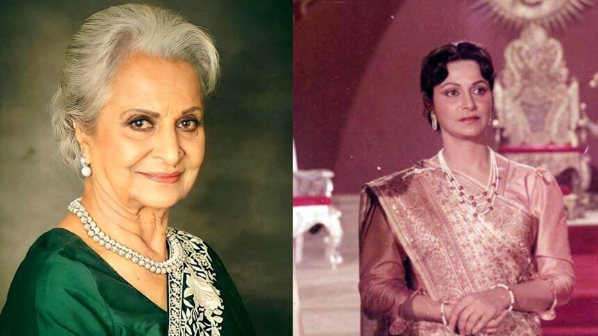 Waheeda Rehman Birthday Special: How the Madras-born actress landed her first role with NT Rama Rao